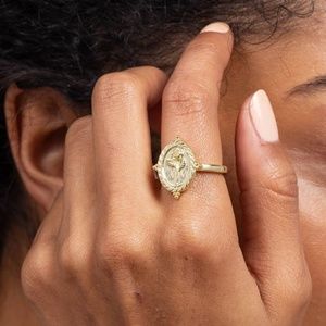 Uncommon James:  Rose Ring (Size 7 NWT)